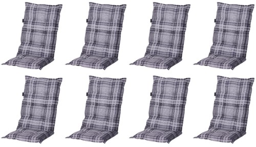 8 muebles de jardín cojines respaldo alto c423 acolchado cojines de asiento silla de jardín depósitos