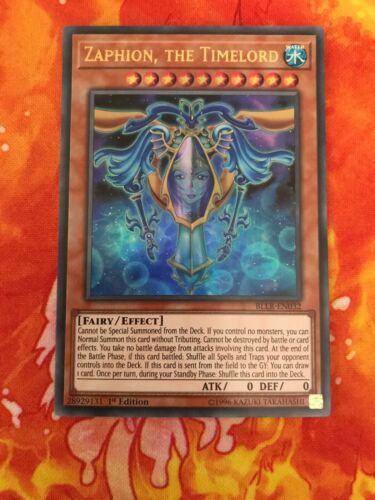 BLLR-EN032-1st Edition YUGIOH Zaphion The Timelord Ultra Rare