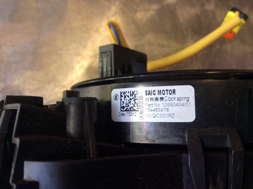 2018 MG ZT CRUISE CONTROL INDICATOR WIPER STALKS WITH SQUIB 10990404