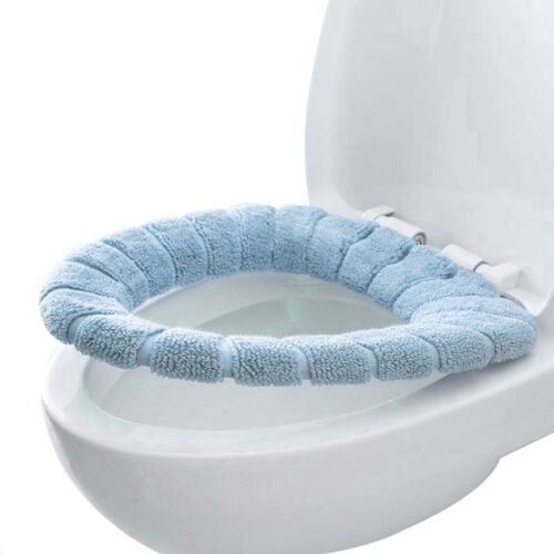 Bathroom WC Toilet Seat Closestool Washable Soft Warmer Mat Cover Cushion Useful