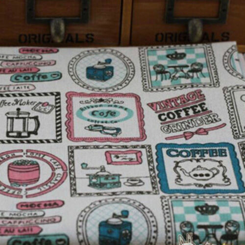 26 Type Vintage Retro European British Style Cotton Linen Fabric Patchwork Cloth