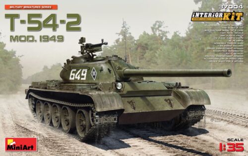 PLASTIC MODEL KIT T-54-2 SOVIET MEDIUM TANK Mod 1949 1/35 MINIART 37004 
