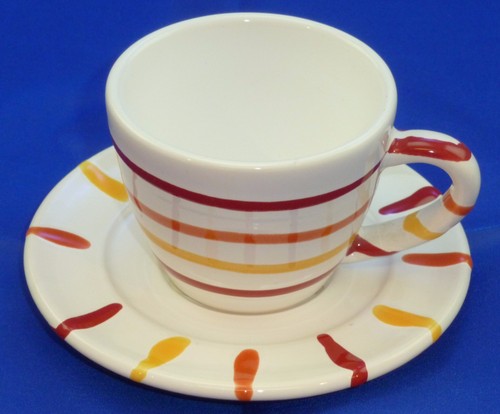 20/% Espressotasse mit Untere Gmundner Keramik Landlust