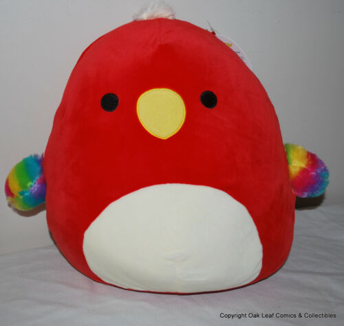 Squishmallow Paco the Parrot 12” 12 Inch New With Tags CUTE!