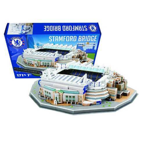 Chelsea FC Stamford Bridge Stade Puzzle 3D cadeau football memorabilia cadeaux 