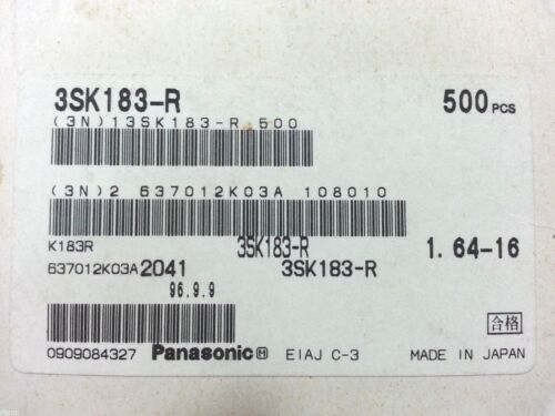Panasonic 3SK183-R  10pc//Lot