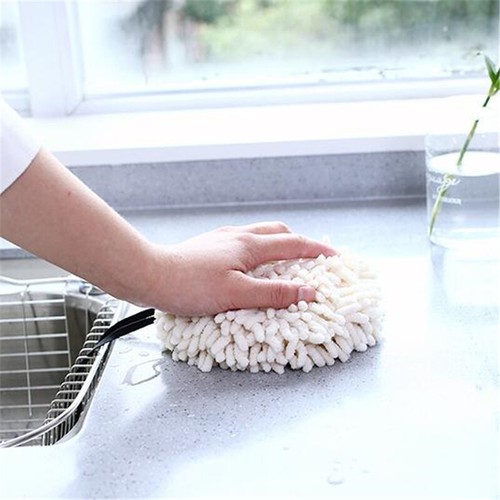 Hand Towel Bath Water Absorption Dried Chenille House Bath Dry Fast Ball Kitchen