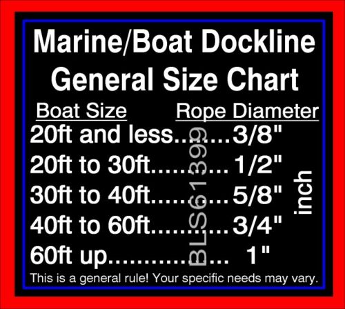 Each 10/' /& 15/' ft 4 2 White Twisted Nylon Boat Dock Lines 3//8/" Marine Rope