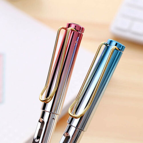 New Plating Gradient China Fountain Pen Extra Fine 0.5/0.38mm Nibs Writing Gifts