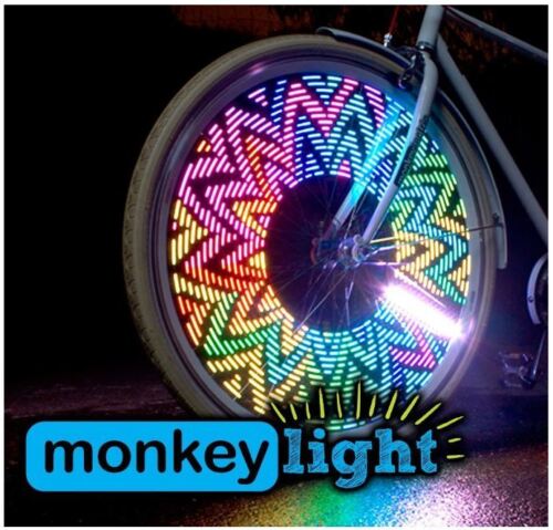 Waterproof Bike Wheel Light Light M232-200 Lumen 32 Full Color LED
