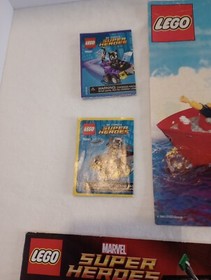 LEGO Marvel Super Heroes 76015 Spiderman manual Instruction lot 9+ Books