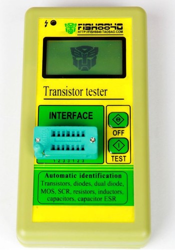 2019 Digital Component Transistor Tester ESR LCR Meter Diode Triode Capacitance
