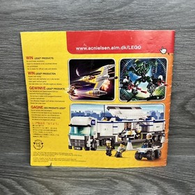 LEGO 7621 Indiana Jones And The Lost Tomb Instruction Manual Booklet Only WORN