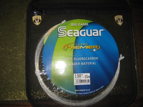 Seaguar Big Game Premier Fluorocarbon 15 Meter Coils 85 to 200Lbs