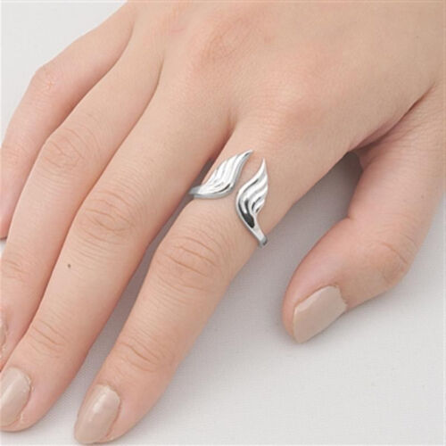 USA Seller Angel Wings Ring Sterling Silver 925 Best Price Jewelry Selectable