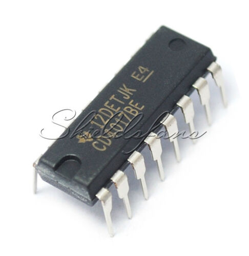 10PCS CD4017 CD4017BE 4017 DECADE COUNTER DIVIDER IC S