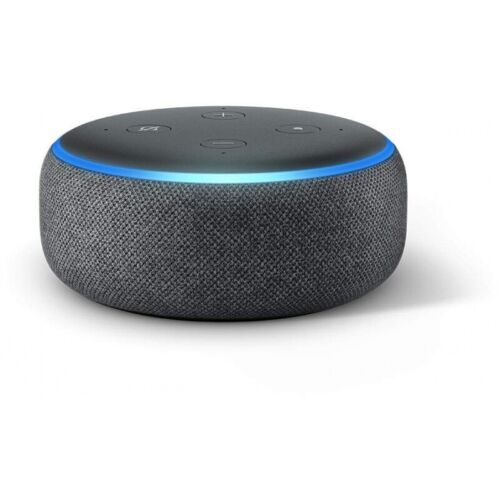 Amazon Echo Dot 3.Generation anthrazit Lautsprecher mit Alexa Amazon Music 