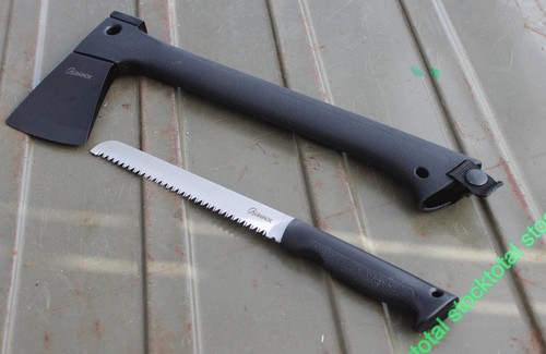 Hacha /"Outdoor/" con pedernal y sierra 32038 Mango ABS