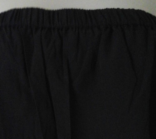 Damas Mono ligero su estilo negro sin tirantes Talla 12 BNWT