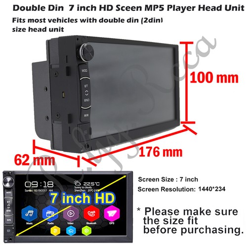 For Ford F-350 2006-14 2 DIN Android GPS WiFi Car Stereo Radio 7/" HD Mirror Link