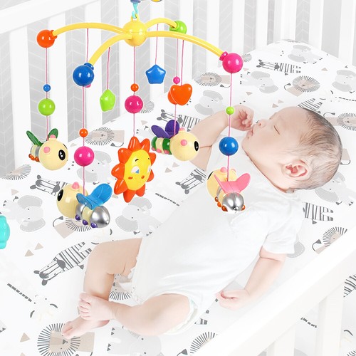 Musikmobile Spieluhr Musikuhr Einschlafhilfe Mobile Kinderbett Baby Spielzeug