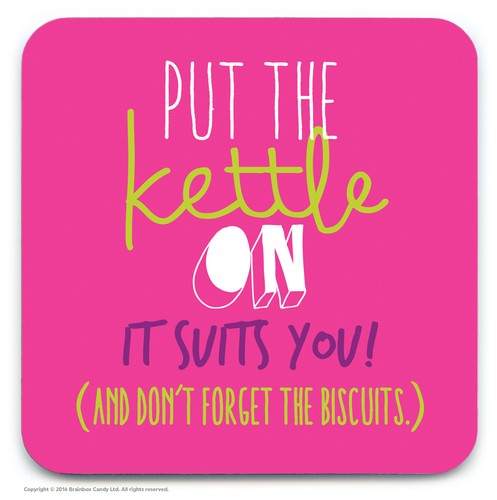 beer mats funny new home gift birthday present Brainbox Candy drinks coasters
