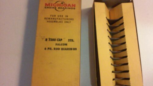 New//Old Ford Michigan Engine Bearing Ford R 7380 CAP Standard CB-583P 6 Pairs