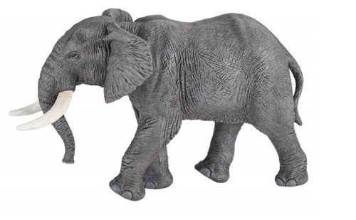 Africani ELEFANTE cm 16 animali selvatici Papo 50192