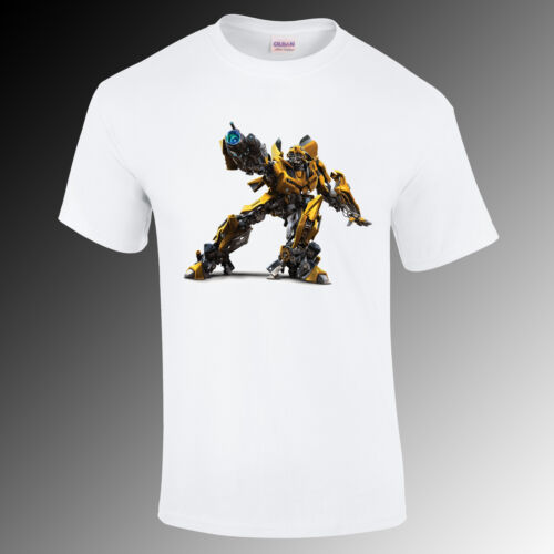 movie super hero Gift Funny S-XXL Bumblebee transformers printed t-shirt