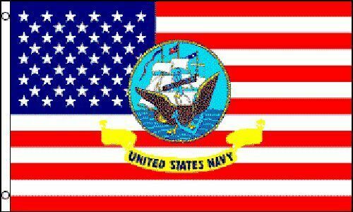 /"USA US NAVY/" 3x5 ft flag polyester military-New