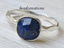 Details about / 925 Sterling Silver Natural Lapis Lazuli Gemstone Ring For Christmas Gift.