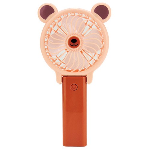 Tragbarer Hand Ventilator Desktop Mini Fächer Netter Geformter Lüfter Lade S2V6