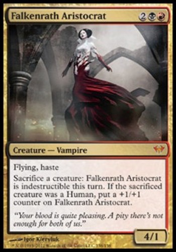 Falkenrath Aristocrat MTG Dark ascension *MRM* FR Aristocrate Falkenrath