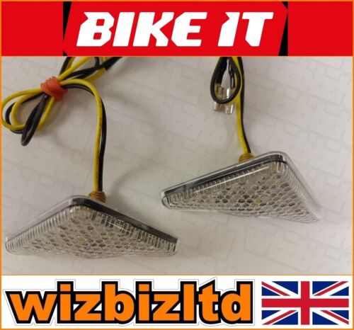 Bikeit E-Marked LED Fairing Universal Indicators with Clear Lens INDLED60