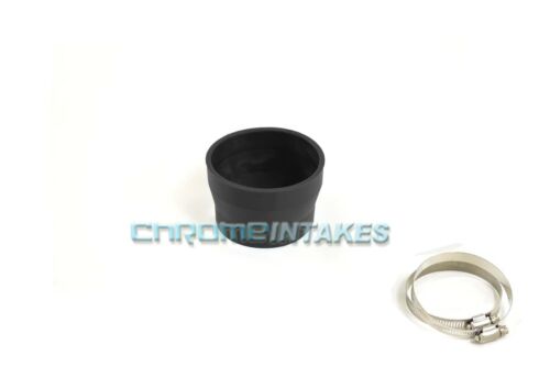 BLACK 2.75/"-3/" AIR INTAKE//PIPING RUBBER REDUCER COUPLER FOR SATURN//CHEVY