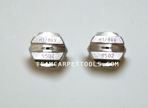 2 count Carpet Cleaning Replacement Stainless Steel 1//8/" V-Jets 9502 Vee Jets