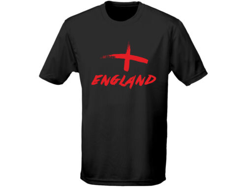 Angleterre Croix Peint Homme Football Rugby T-Shirt 12 couleurs