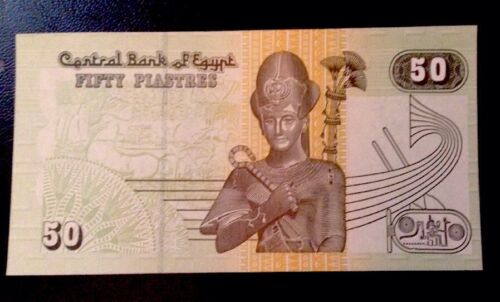 UNC EGYPTIAN NOTES COLLECTIAN SET*** ***EGYPT 5 PAPER MONEY RARE