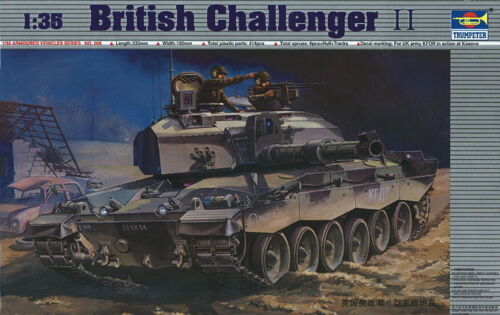 Trumpeter 9360308 Britischer Kampfpanzer Challenger 2 1:35 Modellbausatz