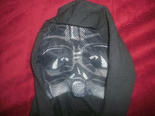 Details about   Star Wars Full Zip Darth Vader Mask Hoodie Jacket Costume Youth Size L B50 