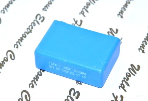 630V 5/% P:27.5mm Capacitor BC 2pcs-PHILIPS MKP376 0.1uF 0.1µF 100nF