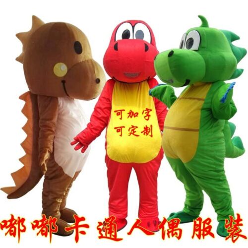 Details about  / Yoshi Dinosaur Super Mario Mascot Costume Fancy Party Dress Free Shipping 2019