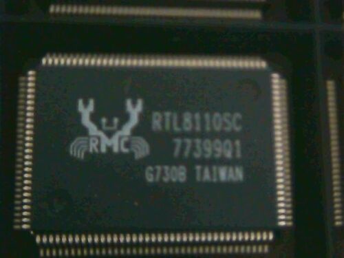 2PCS RTL8110SC   Single-Chip Gigabit LOM Ethernet Controller   QFP128 