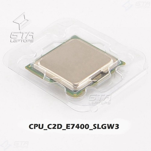 Intel Core 2 Duo E7400 2.80GHz SLGW3 LGA775 Dual-Core CPU Working Pull