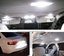 10X HID White T10 10-SMD 168 194 2825 906 LED Bulb Dome Map License Plate Lights