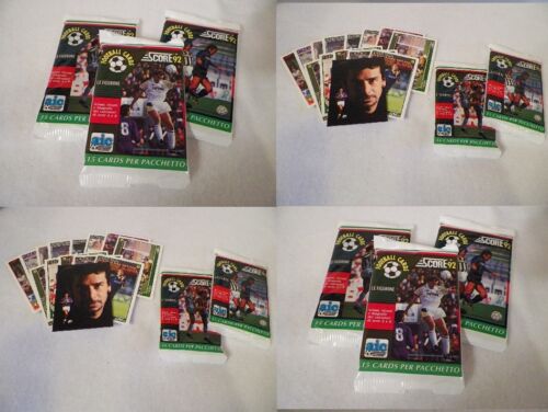 60 Soccer Football Unopened Factory Sealed Trading Card Packs Score Soccer