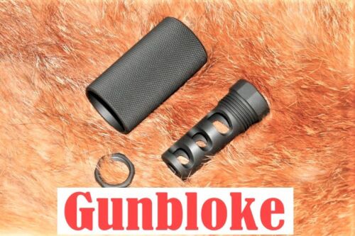 6.5mm Creedmoor etc. .264  MUZZLE BRAKE Triple-TAC PLUS Muzzle Brake 5/8x24-