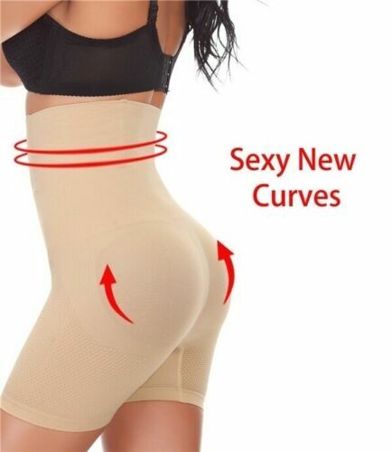 Women/'s High-Waist Shape wear Panties Tummy Control Body Shaper Slimming uk