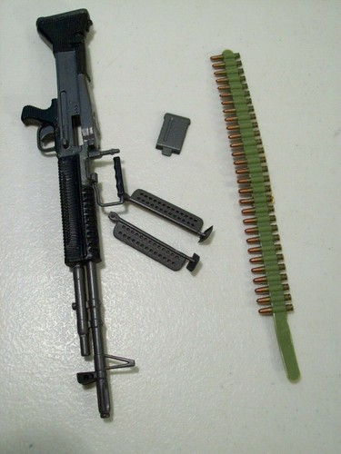 Nouveau GI JOE FUSIL M60 pour 12/" Action Figure arme accessoire pistolet échelle 1//6