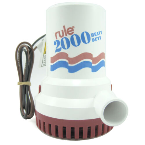 Rule 12 2000 GPH Non-Automatic Bilge Pump
